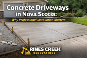 Concrete Driveways in Nova Scotia