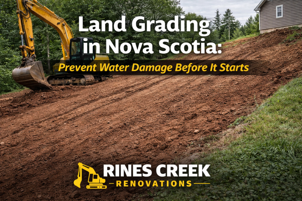 Land Grading in Nova Scotia